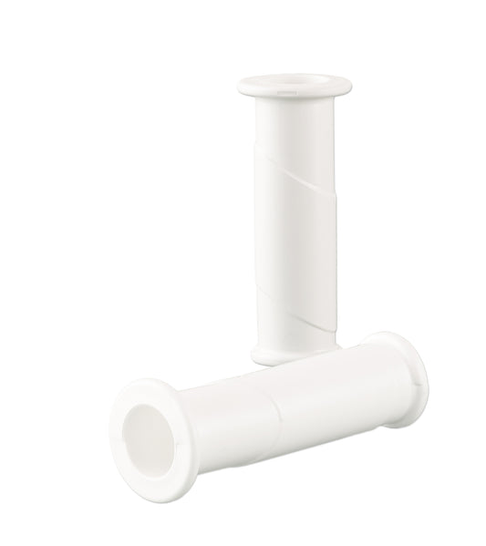 2x Schubkarrengriffe 30mm Kunststoff Rund