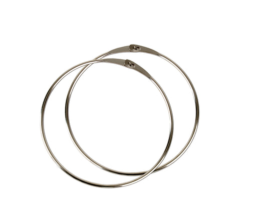 BigDean 2x Warenring Schlüsselring 150mm Ring mit Schnellverschluss image 1