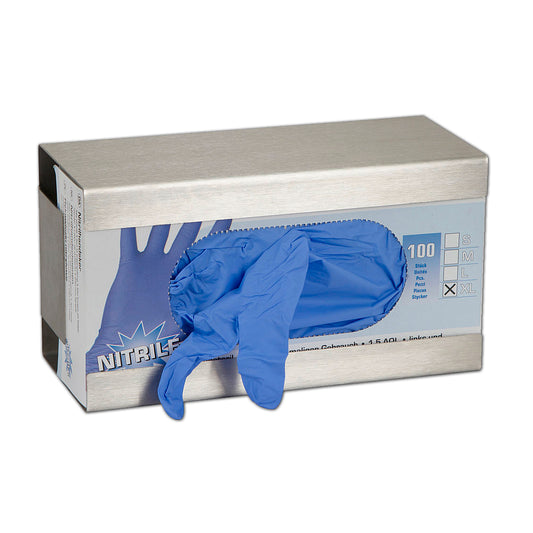 Wandhalter für Einmalhandschuhe Edelstahl Handschuhspender Einweghandschuhe 25 x 13,5 x 10,5 cm image 2