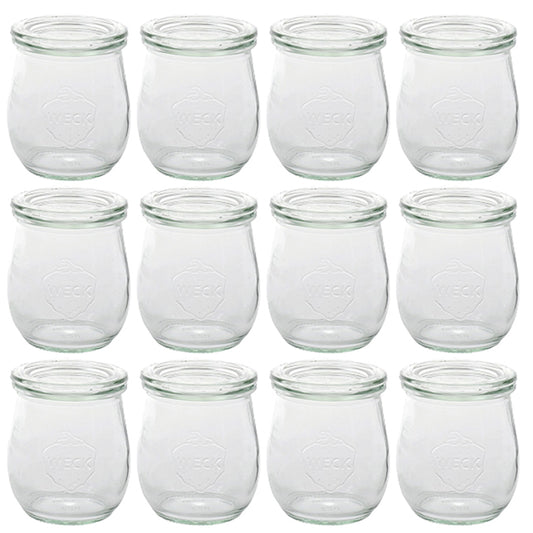 Weckgläser 220 ml mit Deckel 12er Set