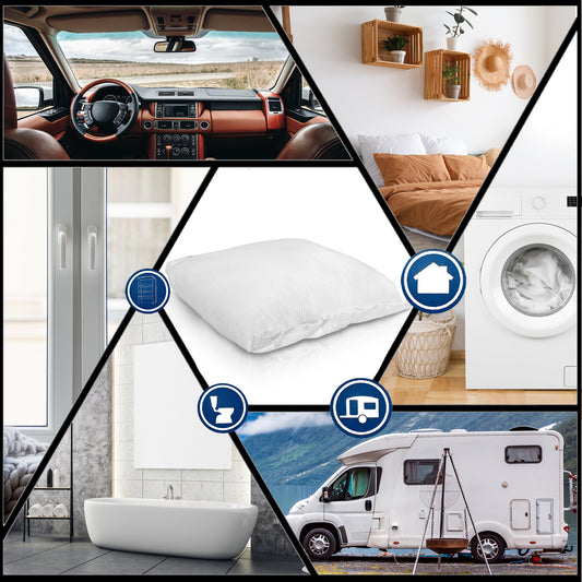 BigDean 6 x 400g Luftentfeuchter Nachfüllpack Feuchtigkeits-Stopper Nachfüll-Beutel Granulat – 2