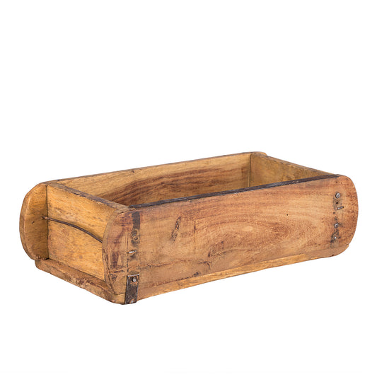 BigDean 2 Stück alte Holzkiste - 32x15x9 cm - Vintage Ziegelform aus recyceltem Holz - Jedes Stück EIN Unikat - Dekokiste Holzdeko Holzbox Küchen-Organizer image 2