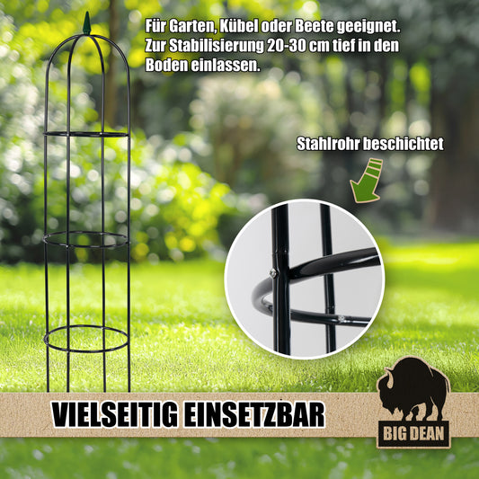 BigDean Rankgitter Metall Rosen Spalier 1,93 hohe Rankhilfe Garten image 2