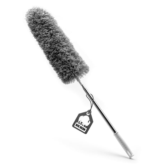 BigDean Teleskop Staubwedel ausziehbar auf 254 cm waschbar image 1