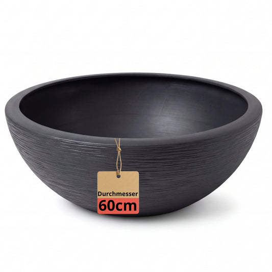 BigDean XL Pflanzschale 59cm x21cm DXH ideal auch als Brunnenschale image 1