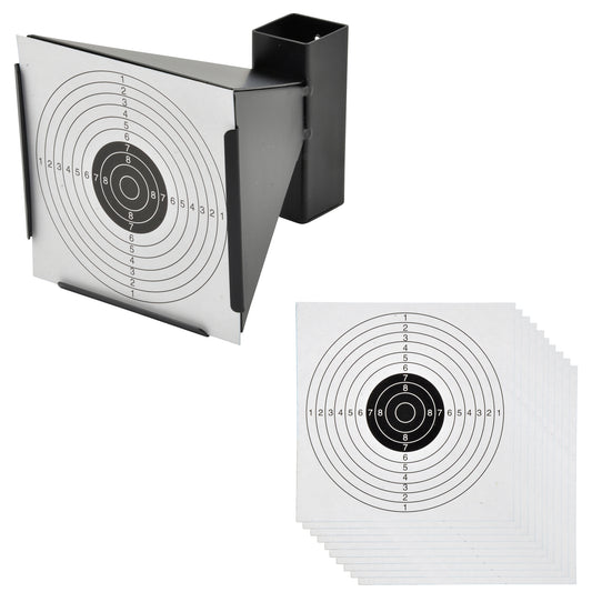 Schießscheiben Luftgewehrscheiben Softair Zielscheibe mit Kugelfang 140x140 1000 Stück