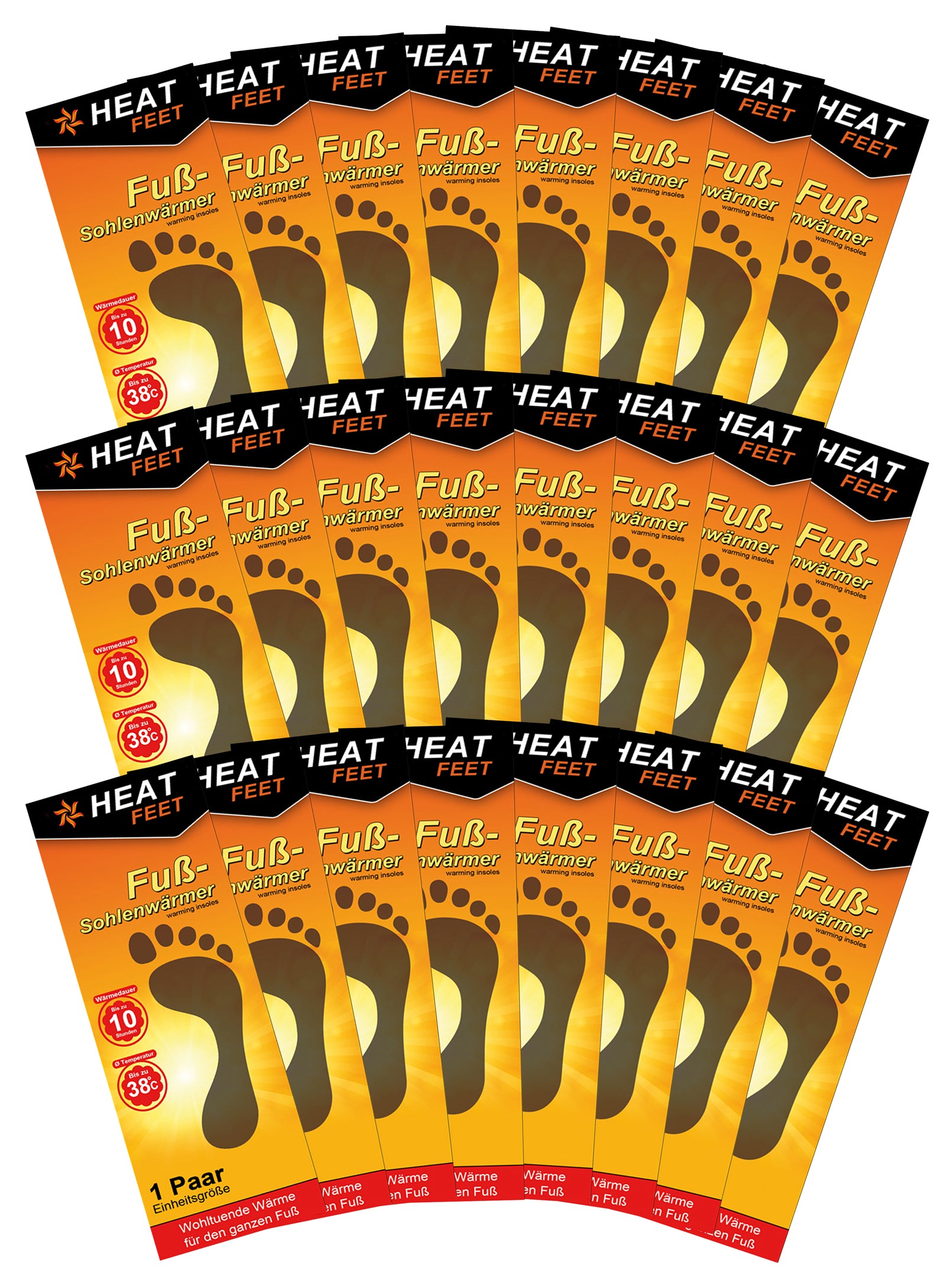 Fußsohlenwärmer Sohlenwärmer Fußwärmer Pads für Schuhe 24x