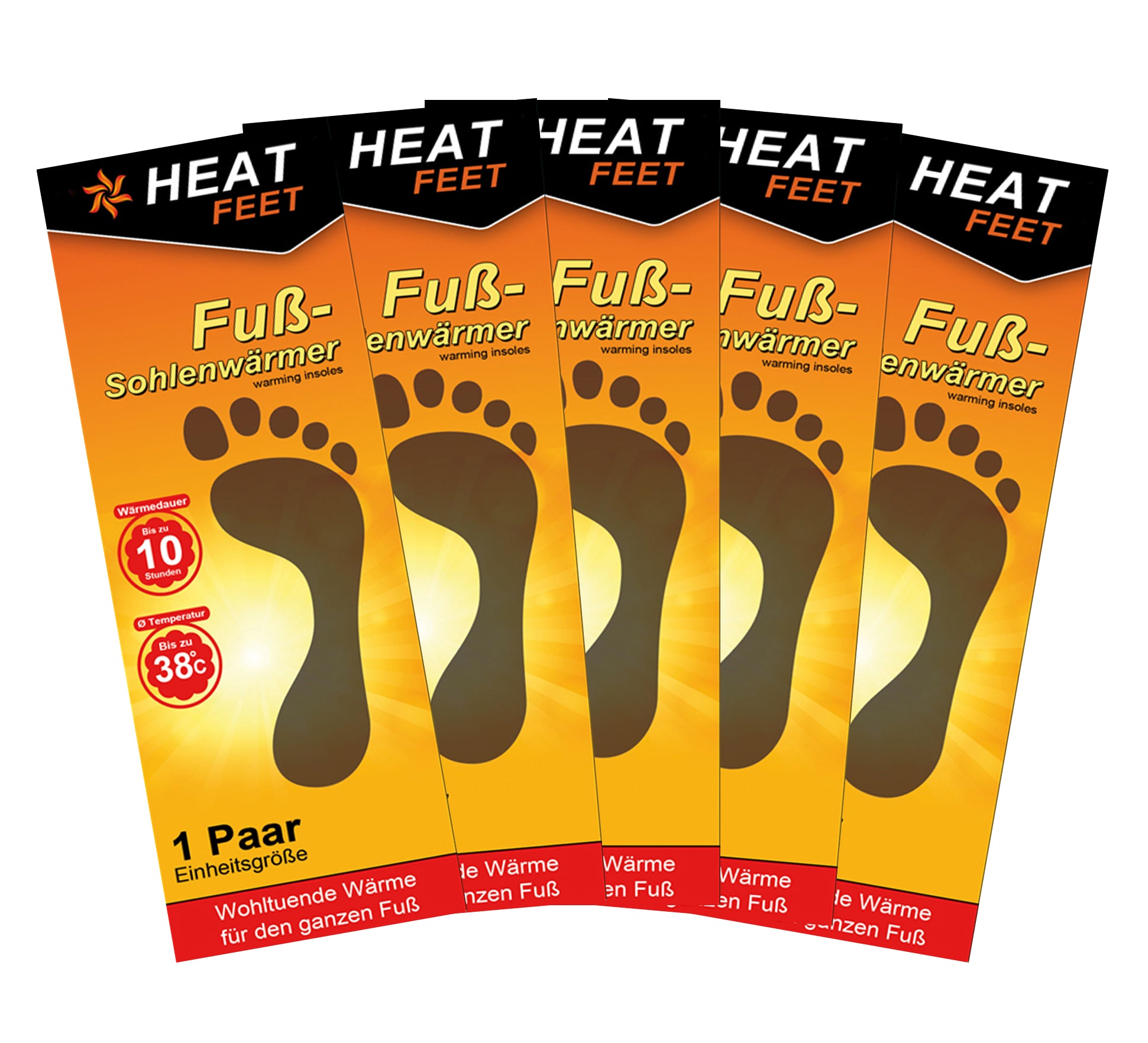 Fußsohlenwärmer Sohlenwärmer Fußwärmer Pads für Schuhe 5x