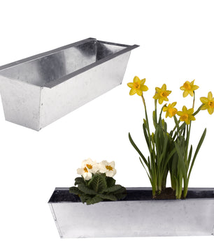 Europalette Blumenkasten verzinkt