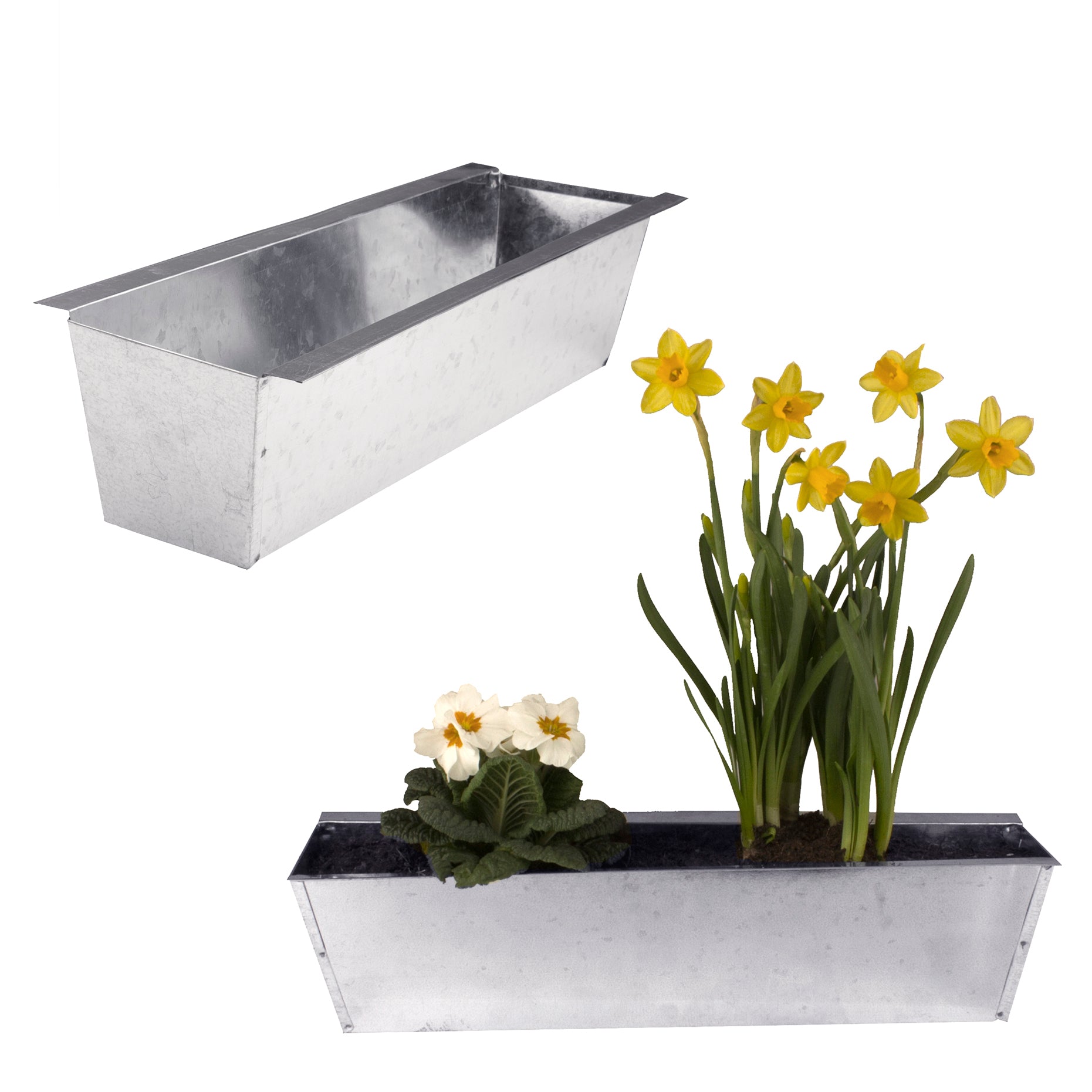 Europalette Blumenkasten verzinkt