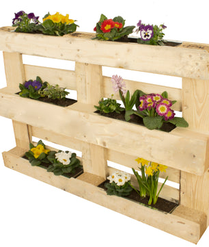 Europalette Blumenkasten verzinkt 2