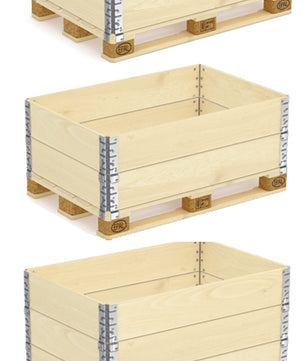 Aufsatzrahmen Palette für Industrie 120x80x19,5 cm 2