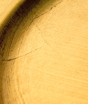 Platzteller Gold 33cm aus Kunststoff 6 Stück 3