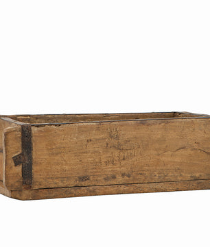 Ziegelform Holz Holzkiste Vintage Unikat 32x15x9,5cm