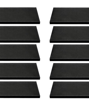 Stufenmatten 10er Set Gummi Länge 75 cm