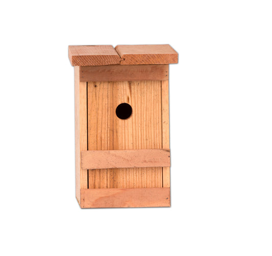 2x Nistkasten Meisen Meisennistkasten Nistkästen Vogelhaus Vogelhäußchen Massivholz 25x14,5x12 cm 2