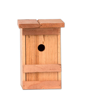 3x Nistkasten Meisen Meisennistkasten Nistkästen Vogelhaus Vogelhäußchen Massivholz 25x14,5x12 cm  2