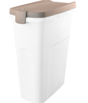 Futtertonne 40 Liter grau mit Deckel