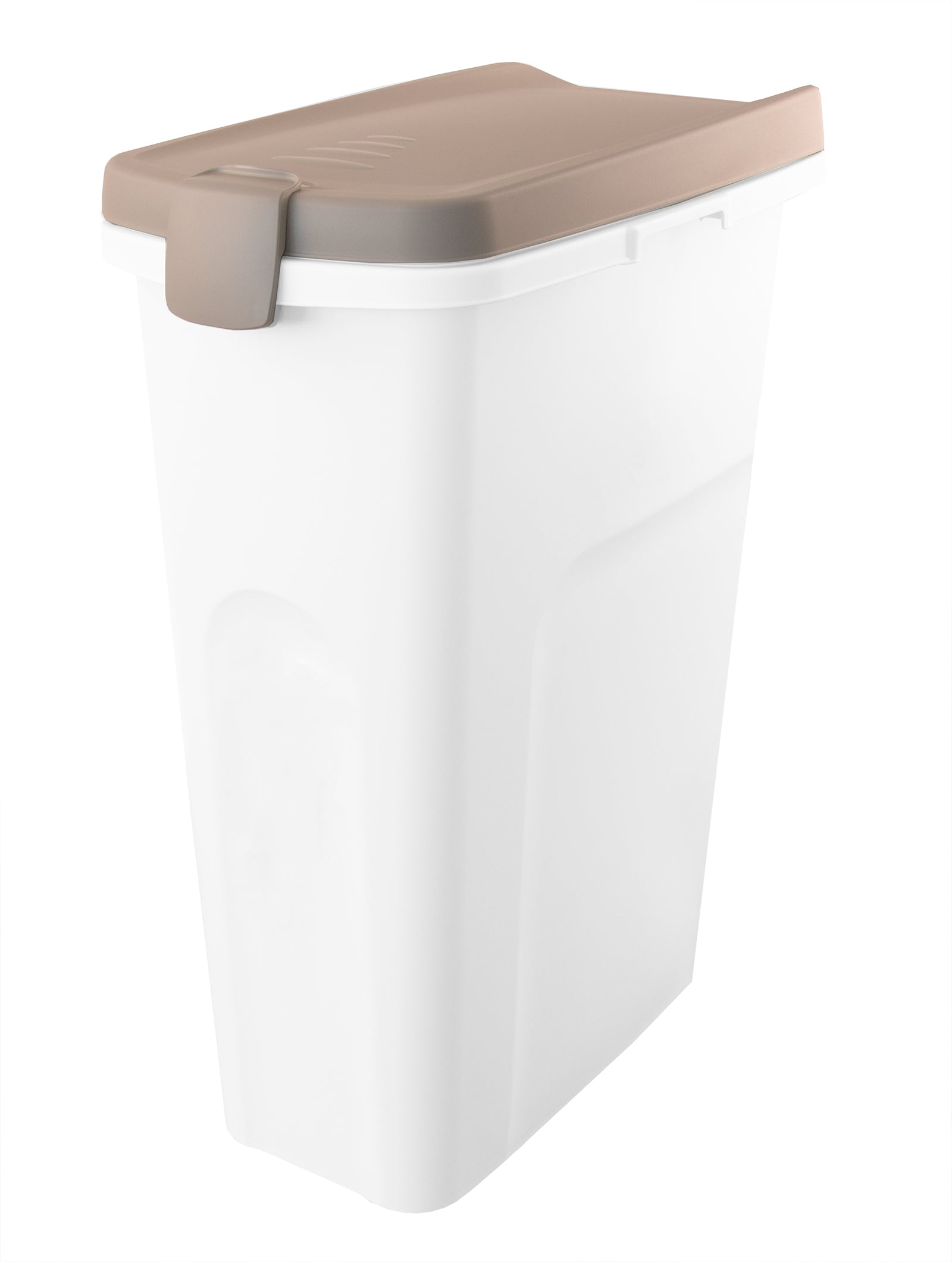 BigDean Futterbehälter in Grau 40 liter mit Rädern - Verbindbar und inkl. Gummiring - ca. 61x44,5x27 cm - Ideal für Tierfutter, Küche und Haushalt image 1