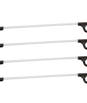 Müllgreifer 4er Set Müllzange Alu 76cm