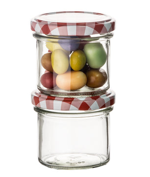 24er Set Marmeladenglas 125 ml Sturzglas Einmachglas Einweckglas TO 66 3