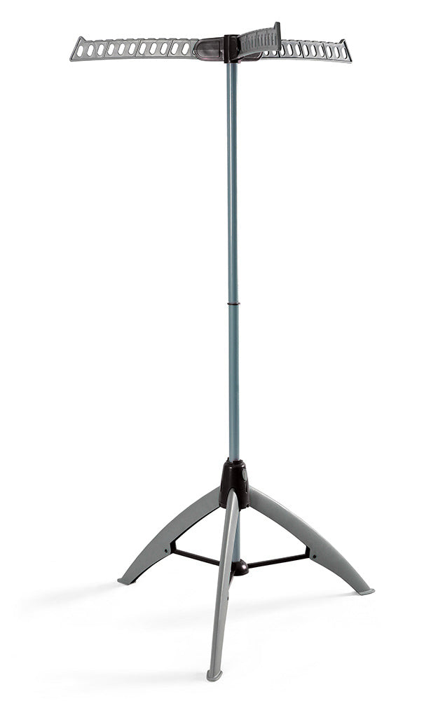Kleiderständer Terry 2 Wäscheständer 132cm Wäschespinne bis zu 33 Kleiderbügel