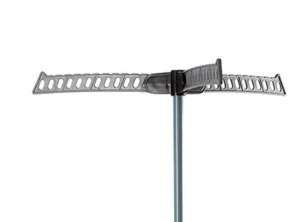 Kleiderständer Terry 2 Wäscheständer 132cm Wäschespinne bis zu 33 Kleiderbügel 2
