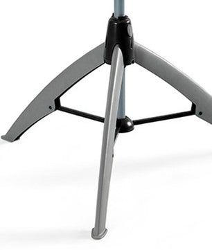 Kleiderständer Terry 2 Wäscheständer 132cm Wäschespinne bis zu 33 Kleiderbügel 3