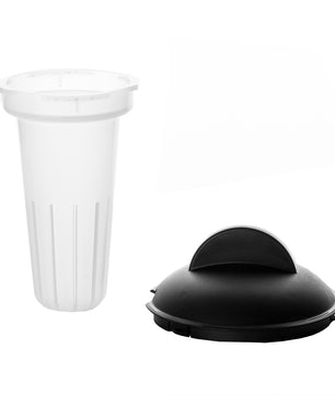 Boral Glas Teekanne Mikrowellenkanne 1,8L mit Teesieb 2