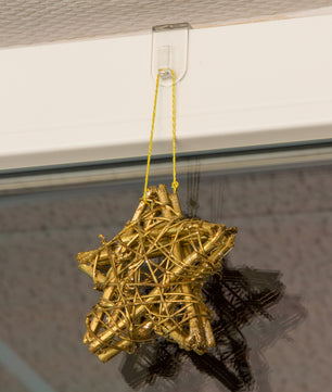8er Set Fensterhaken Türhaken Transparent Kunststoff 2