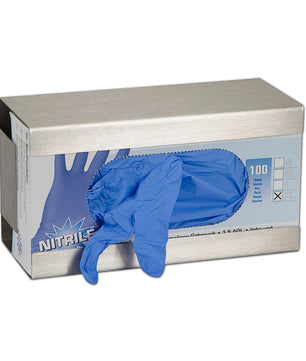 Wandhalter für Einmalhandschuhe Edelstahl 2