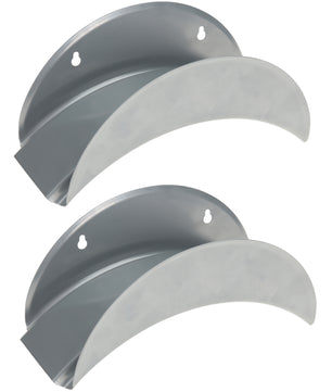 2x Gartenschlauchhalter aus Metall 29x13 cm Schlauchlänge bis 25 m 