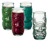 4 Trinkgläser Tiki-Look 550 ml Hawaii-Design made in Spain recycling Glas 1