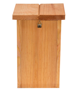 Nistkästen 2x Meisennistkasten Vogelhaus Meisen Vogelhäußchen Massivholz Vogelhaus 25,5 x 16 x 17 cm 4