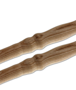 2x Schubkarren Universal Holzgriffe Karrengriff Schiebkarre Schubkarrengriffe Griffe