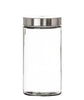 Vorratsglas 22 x 11 cm 1,7 Liter Glas Schraubglas Lebensmittelglas Edelstahldeckel 3