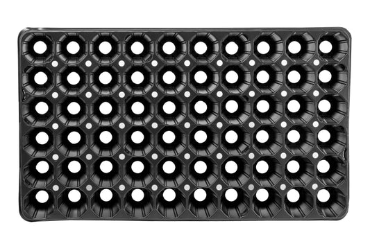 Anzuchtplatte Pro 60 Pflanzlöcher Ø 4,7 cm Pflanzschale Anzuchtschale Topfplatte 52 x 30 x 6 cm 2
