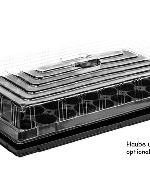 Anzuchtplatte Pro 60 Pflanzlöcher Ø 4,7 cm Pflanzschale Anzuchtschale Topfplatte 52 x 30 x 6 cm 4