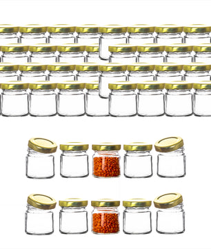 50x kleine Marmeladengläser 53 ml - Made in Germany