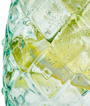 Trinkgläser im Ananas-Design 700ml [4er Set] aus 100% Recyclingglas | Partygläser für Longdrinks 5