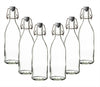 6x Glasflasche mit Bügelverschluss 500ml Draht-Bügelflasche zum Einkochen 2