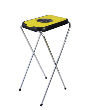 Müllsackständer SwingFix Gelb 1x 120L Blauer Gelber Sack Einer Mülleimer Müllbeutelständer