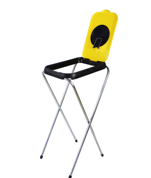 Müllsackständer SwingFix Gelb 1x 120L Blauer Gelber Sack Einer Mülleimer Müllbeutelständer 2