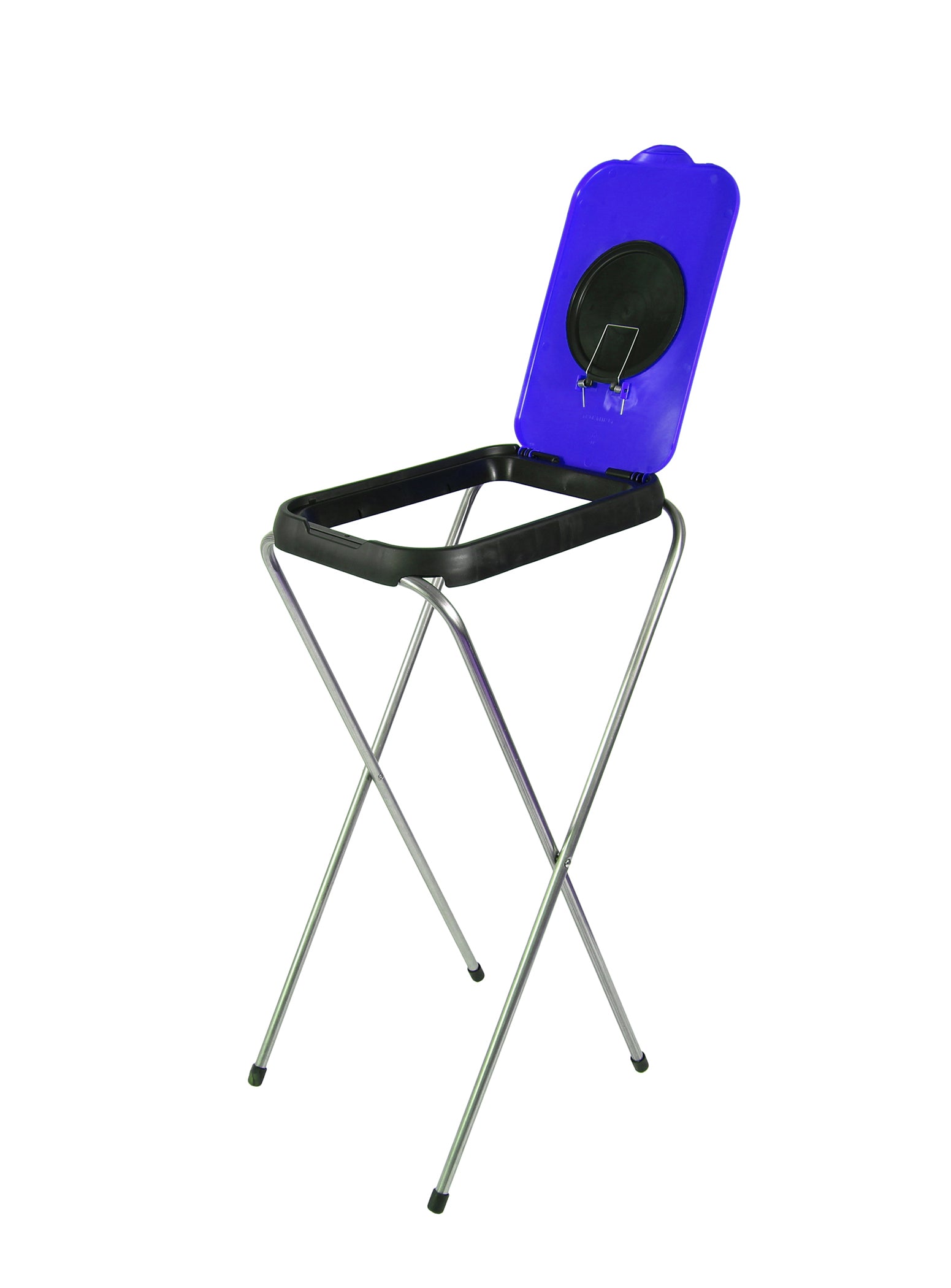 BigDean Müllsackständer SwingFix Blau 1x 120L Blauer Gelber Sack Einer Mülleimer Müllbeutelständer Müllsackhalter 120L image 2