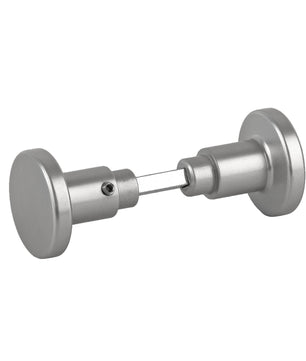 Aluminium Türgriff Zimmertürknopf Knopfdrücker silber farbig