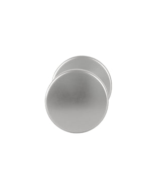 Aluminium Türgriff Zimmertürknopf Knopfdrücker silber farbig 2