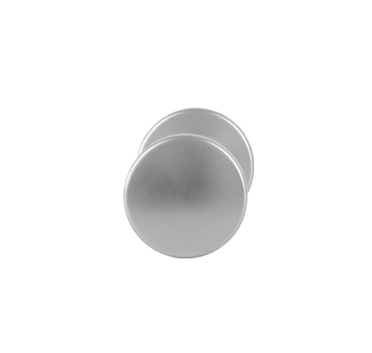 BigDean 2x Aluminium Türgriffe Zimmertürknopf Knopfdrücker silber farbig image 2