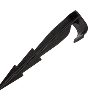 100er Set Erdspieße für Bewässerung 16 cm 2 Widerhaken für starken Halt UV-beständig Erdanker 2