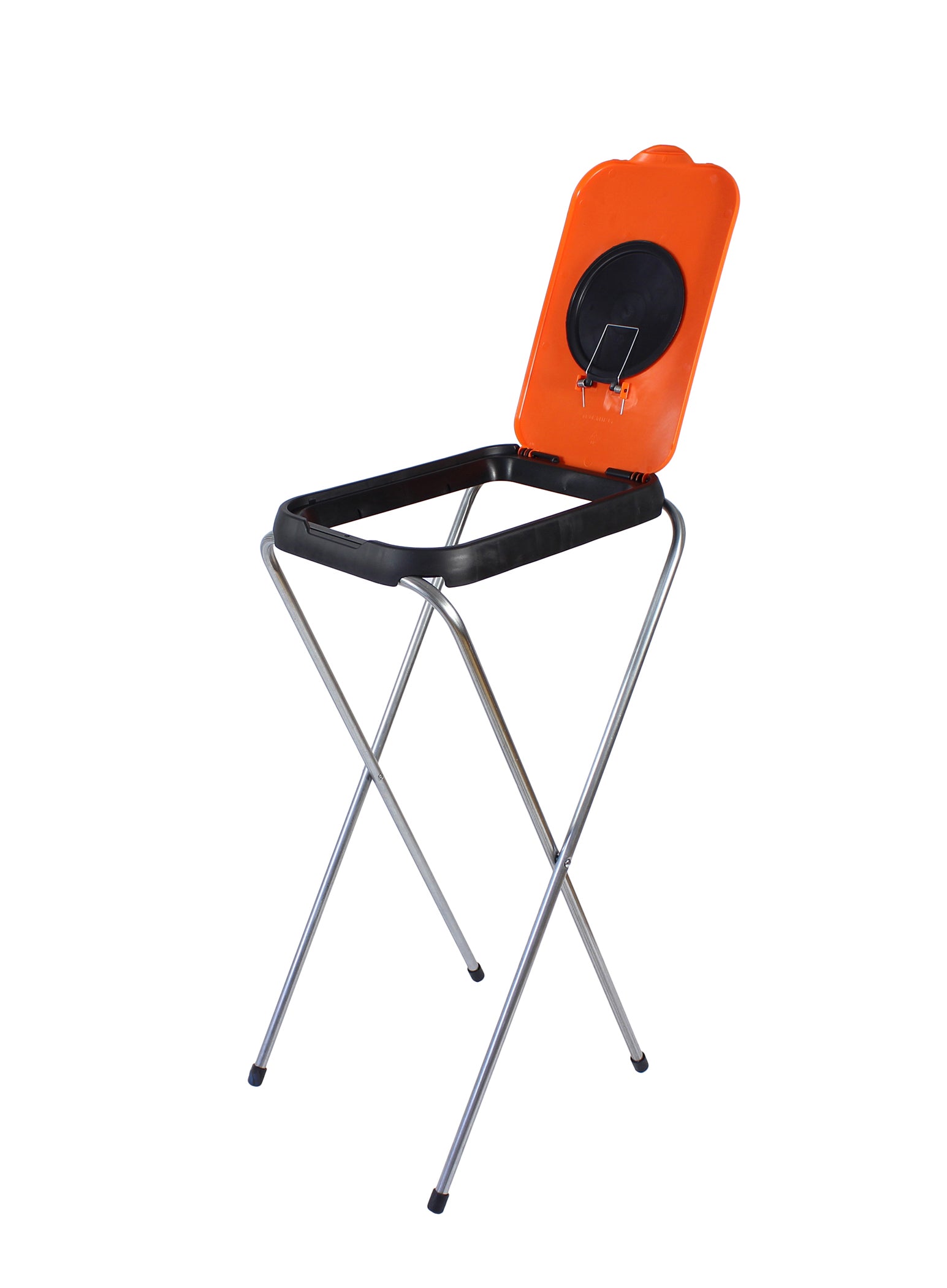 BigDean Müllsackständer SwingFix Orange 1x 120L Blauer Gelber Sack Einer Mülleimer Müllbeutelständer Müllsackhalter 120L image 2