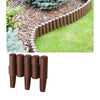 2,7m Palisade braun Beeteinfassung Beetumrandung Gartenpalisade Rasenkante 